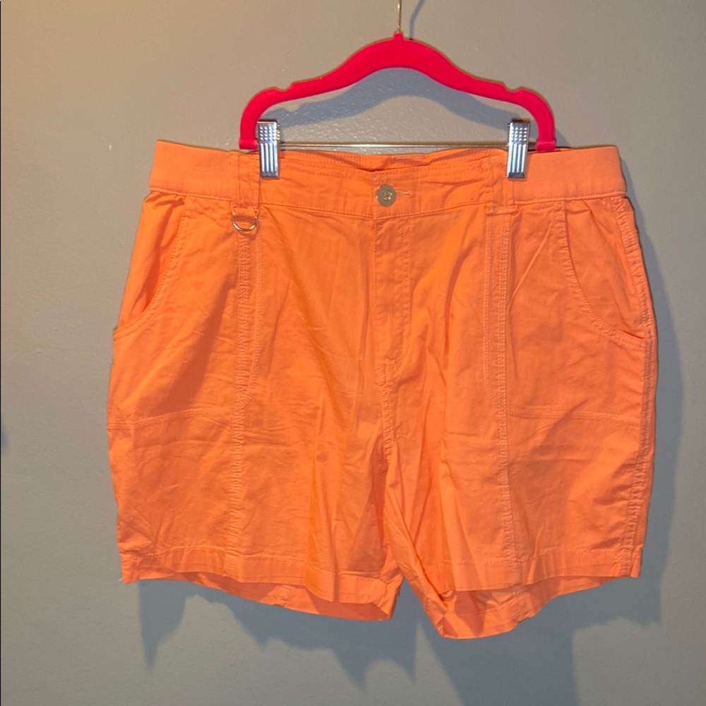 Coral Orange Women's Shorts